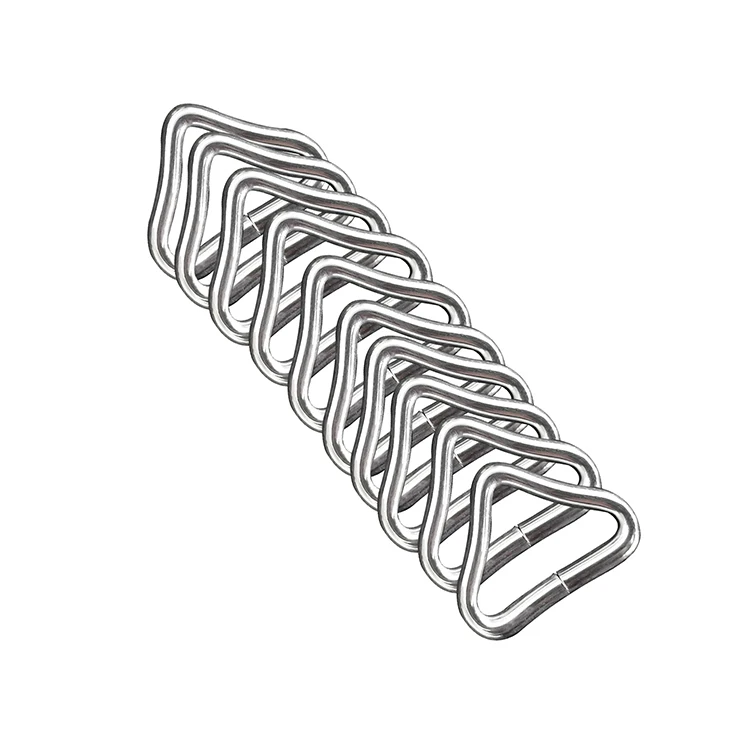 High Quality Child Trampoline Outdoor Accessories Triangle V Rings Buckle For Mini Trampoline Mat Repair