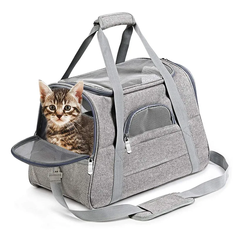 pet carrier bag pet cages carriers Cat Dog backpack breathable pet bags