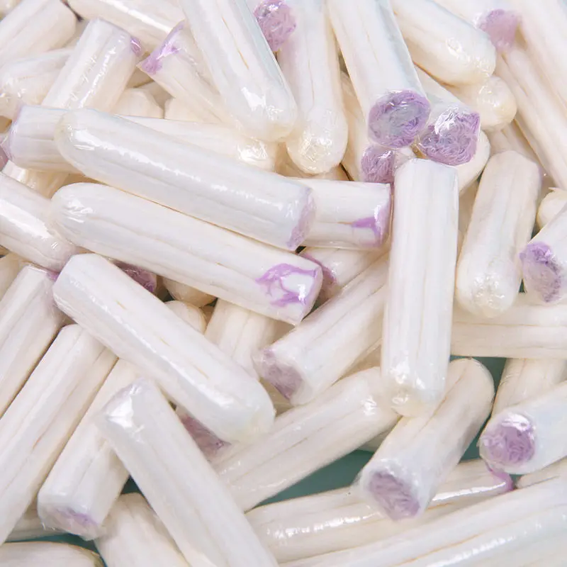 New Bamboo Sanitary Flushable Digital Private Label Applicator Cotton Organic Tampon
