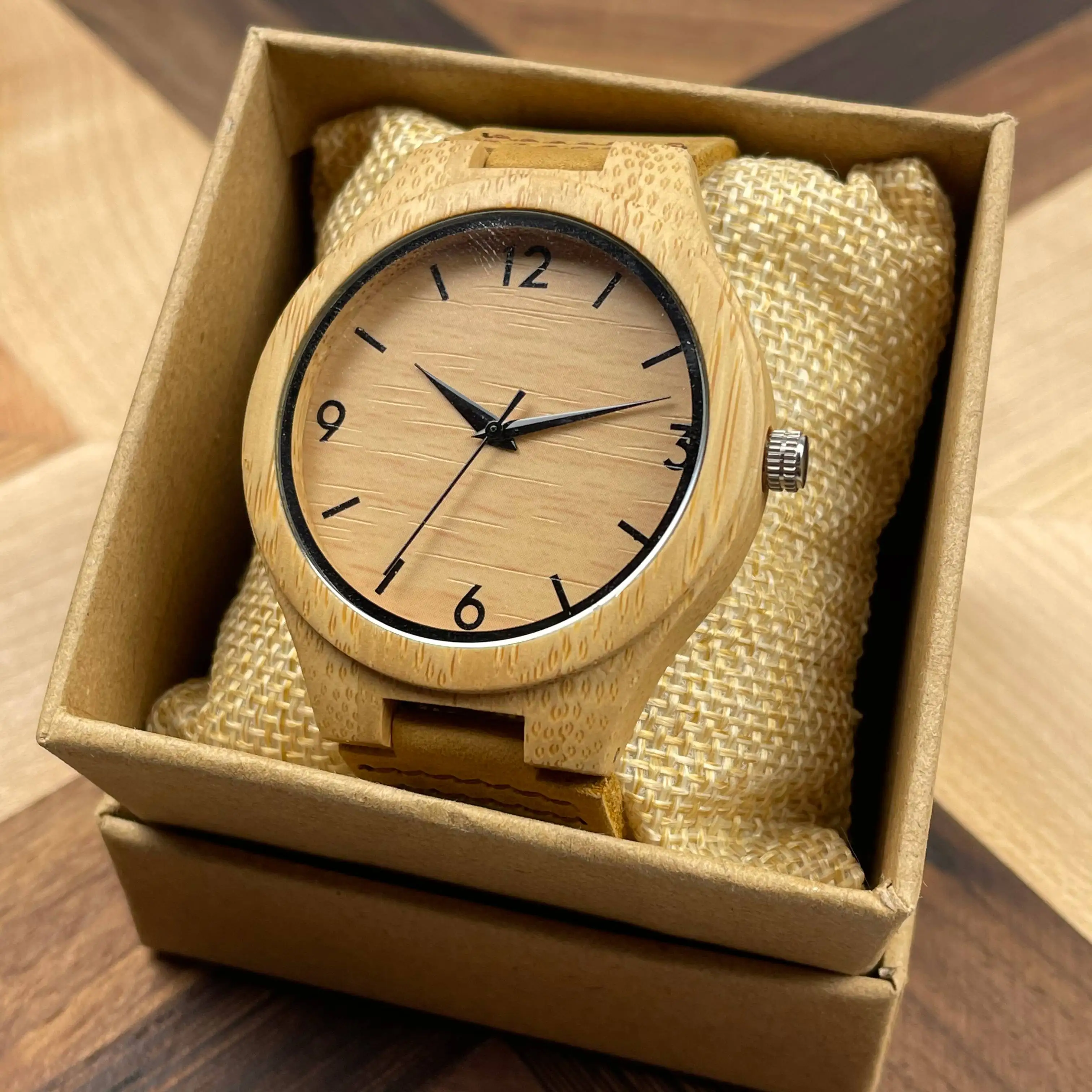  Часы reloj de madera hombre с логотипом на заказ часы из бамбукового дерева для женщин и