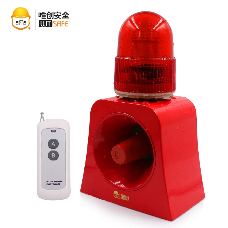 Industrial 10W LED Siren Warning Light  Led Flashing Beacon Signal Light Support Customized