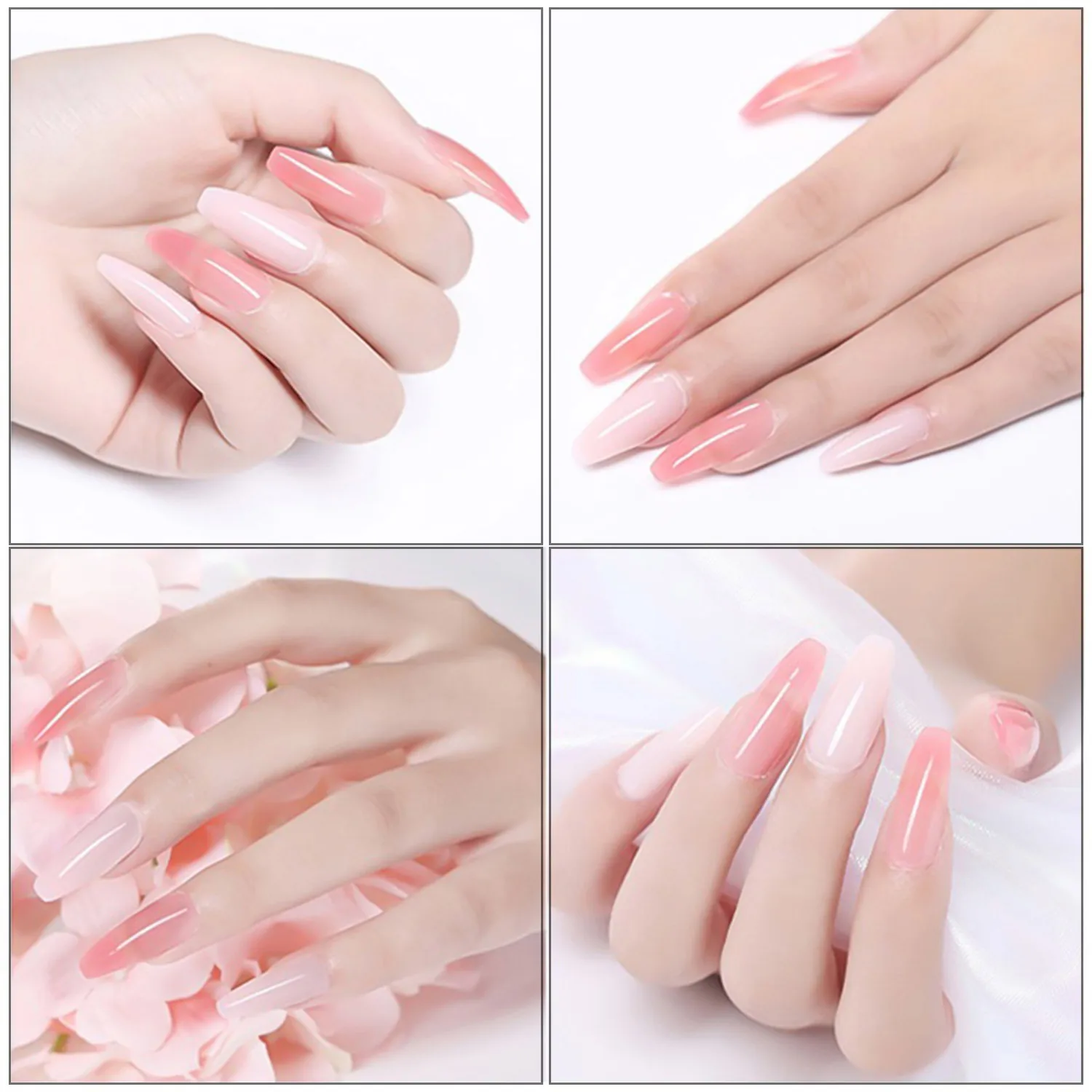 Gel Polish Set for Manicure Nail Art KIT Manicure Extension Gel Set Professional Nail Art Product Sets of Colors Available