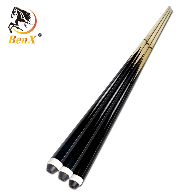 BenX economic  1/2  pool cue ramin wood 350g 13mm billiard cue