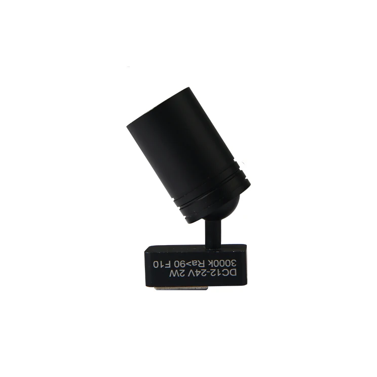 360 Degree Rotatory Mini Track Spotlight 12v/24v 2w Wine Cabinet Mini Magnet Led Track Light