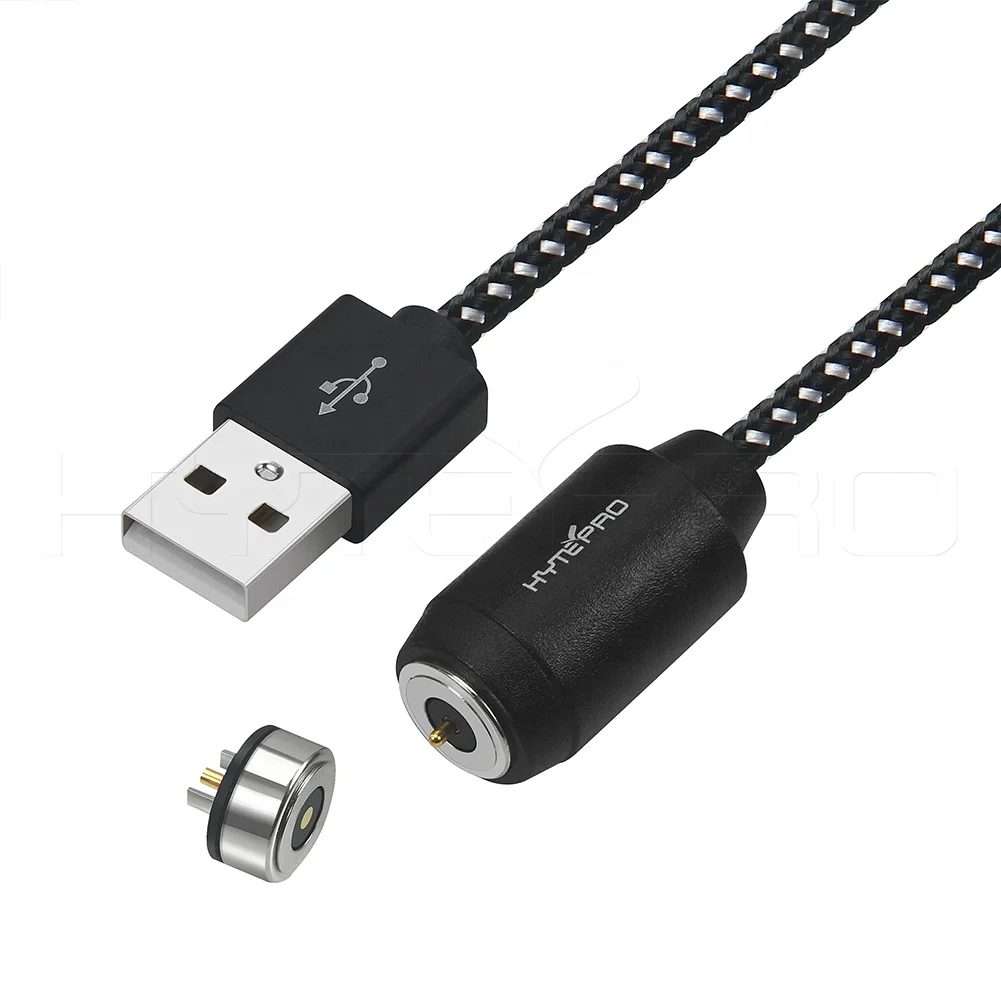 HytePro 2 pin magnetic power cable PP Yarn Fast charging with 5~24V 6A M565