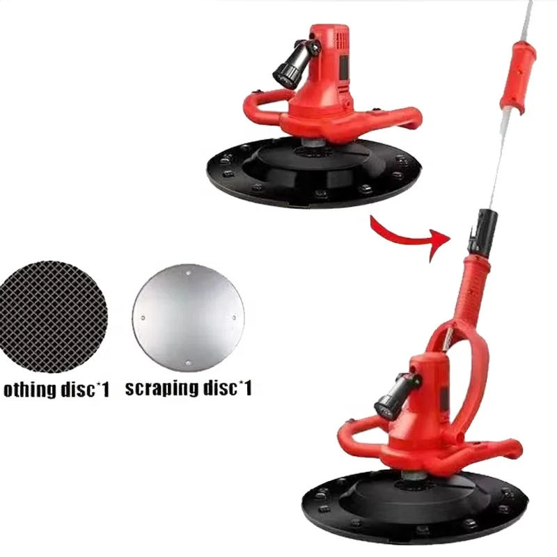 Super Promotion Lithium Power Electric Automatic Portable Wall Cement Plastering Polisher Smoothing Electric Trowel Machine