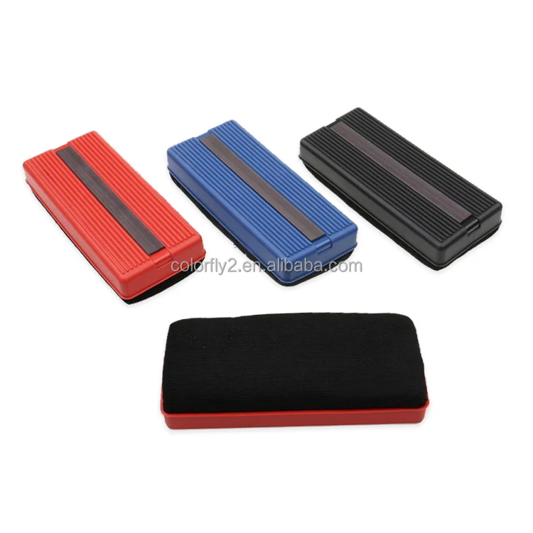 
High Quality Flannelette Magnetic Blackboard Eraser Cleaner Whiteboard Eraser 