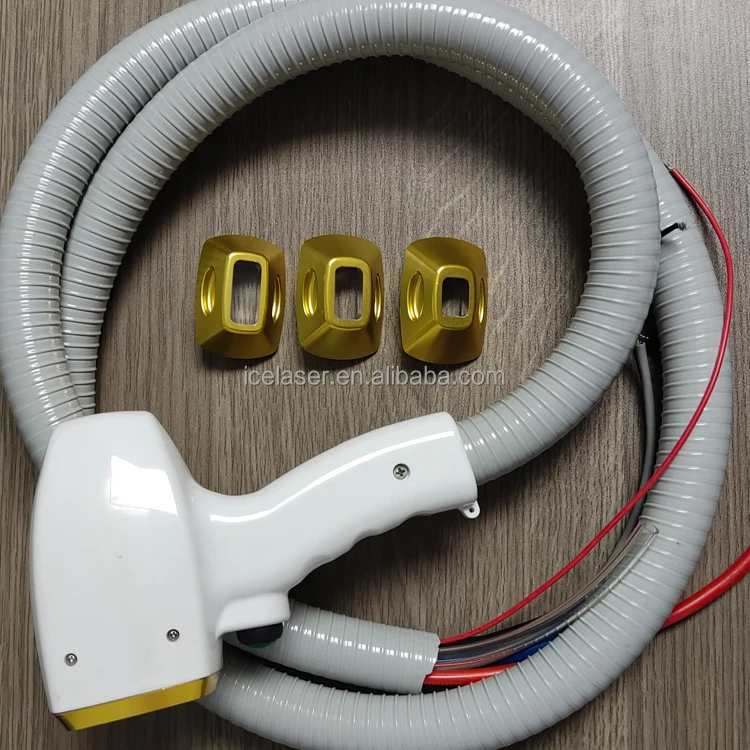 newest adjustable spot size diode laser handle / diode laser hair removal handpiece /diode laser hair removal handle accessories