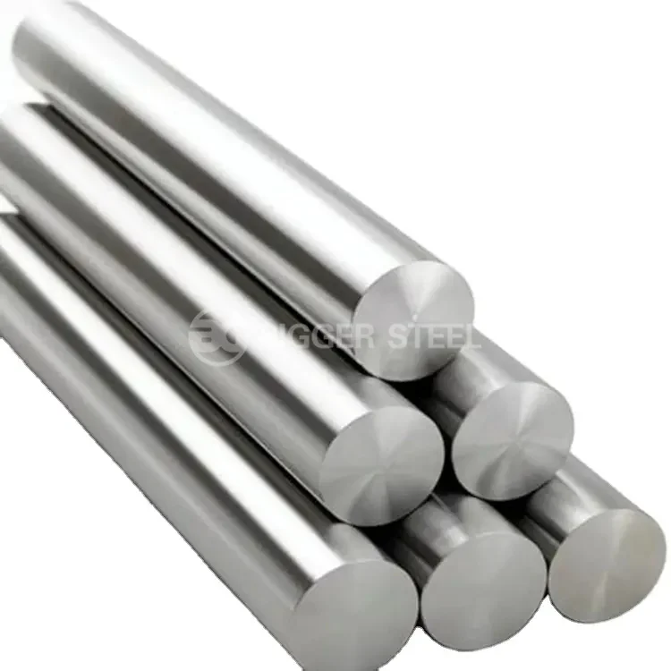 316Ti 409L 416 HastelloyC2000 Inconel783 Inconel804 Hot Rolled Customized Length Stainless Steel Round Bars Rod