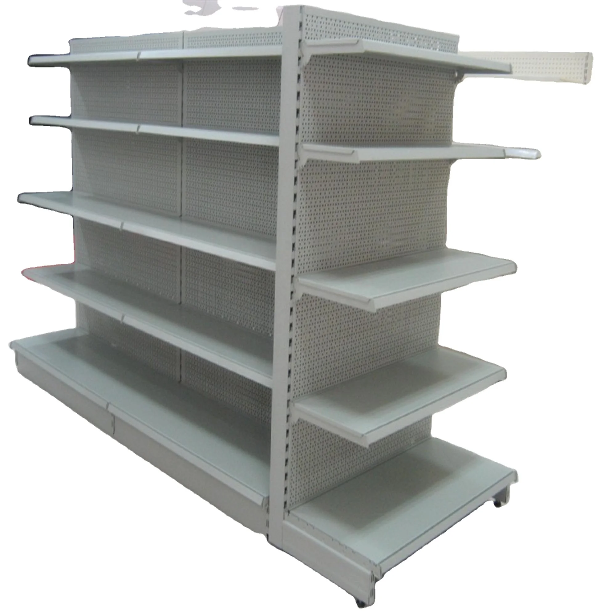 Customized steel wooden supermarket shelves Supermarket shelves display