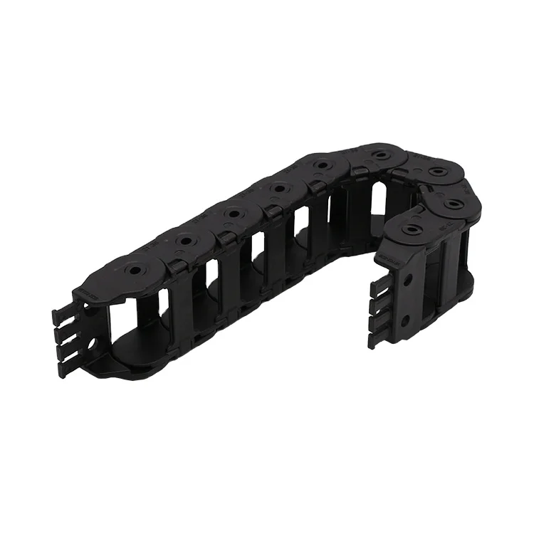 H21X38mm R38 R48 R55 R75 protective drag chain cable carrier Engineering plastic cable drag chain for automatic cnc machine