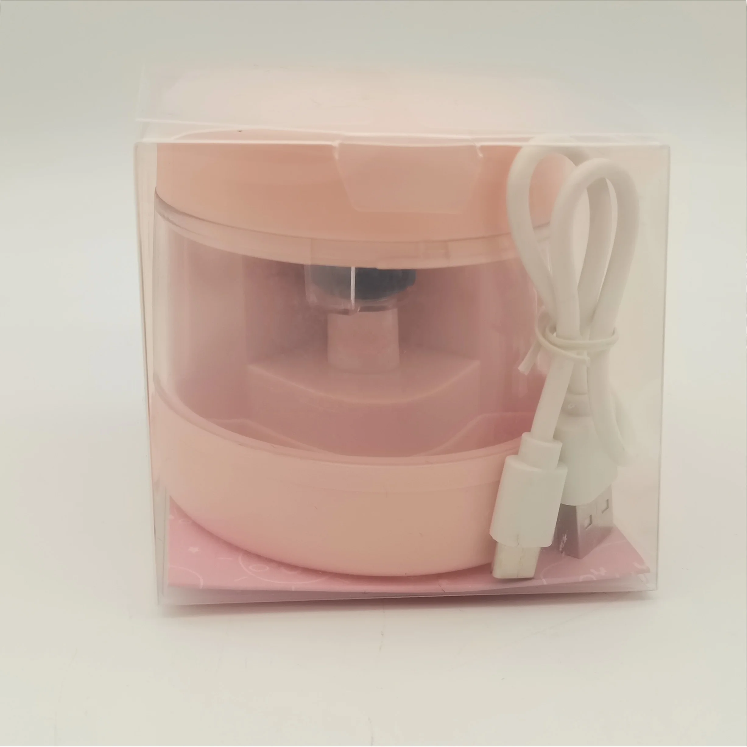 Wholesale Mini Portable Electric USB Standard Auto Pencil Sharpener  for Office School & Students Pink Stationery