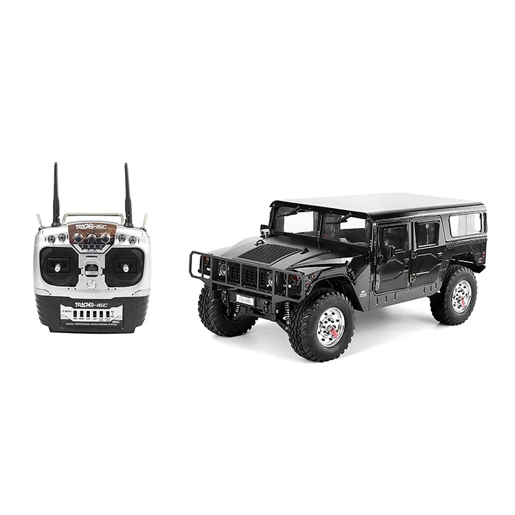 TRASPED HG-P415 1/10 2.4G 4WD Car Metal Chassis Vehicle Model American Civilian Hummer H1 rc truck remote control car