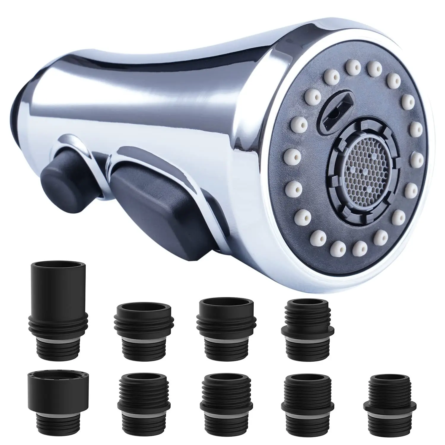 3-Function Pull Down Kitchen Sink Spray Nozzle Faucet Head  Kitchen Sink Faucet Replacement Faucet Sprayer