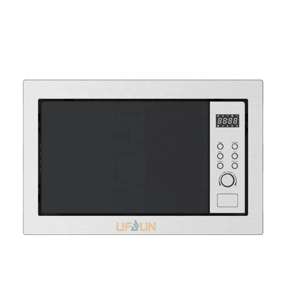 23L Micro Wave Ovens Stainless Steel Built In Microwave Oven With Grill