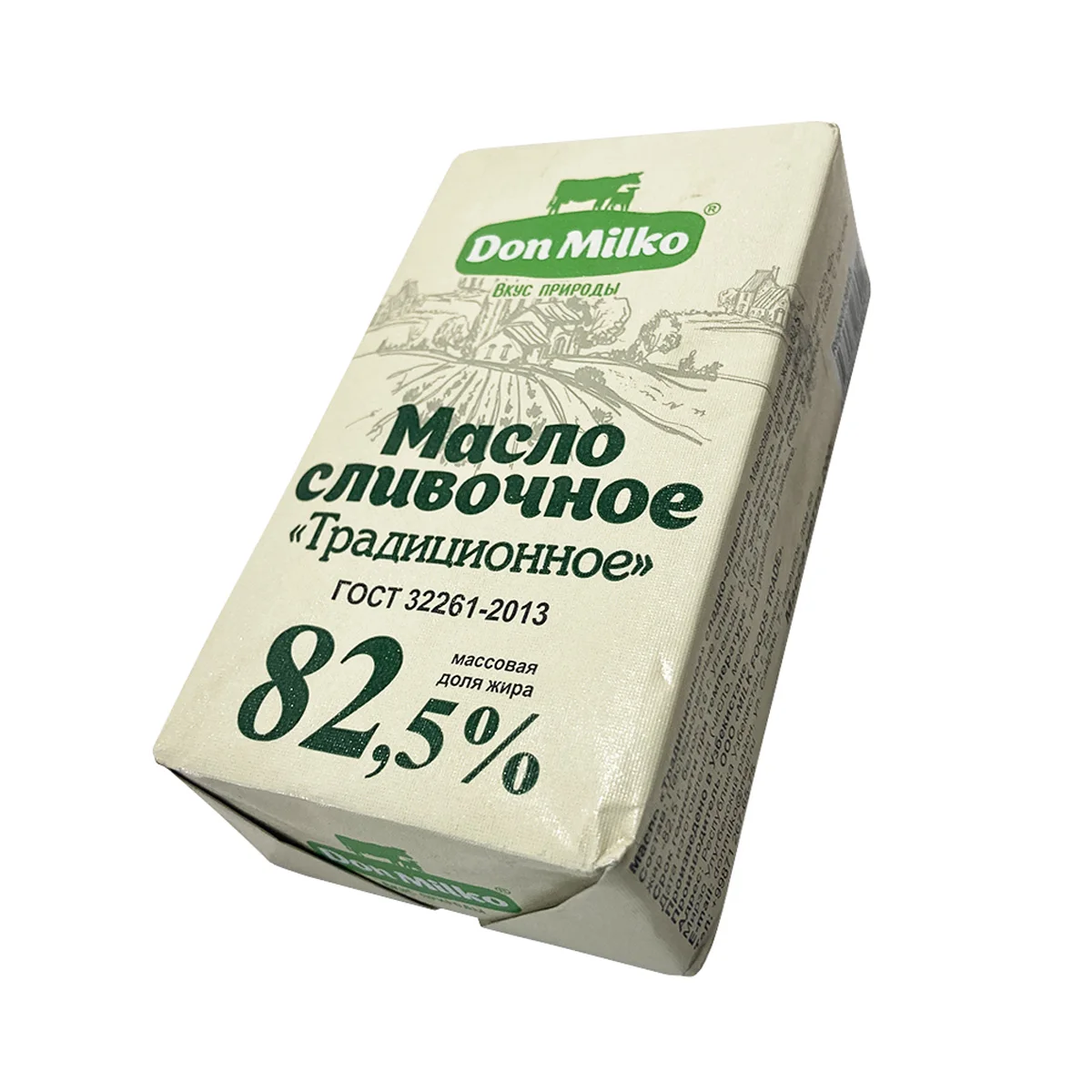 Масло высшего качества «традиционное» 82.5% 200 г для вкусной еды, натуральный продукт