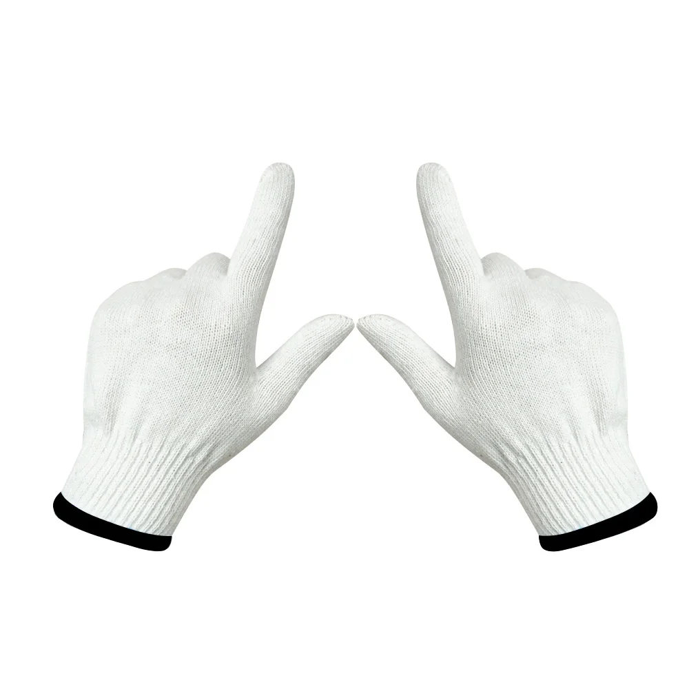 China Wholesale Cutomiz Logo High-Quality Cotton Gardening Gloves Available for Wholesale