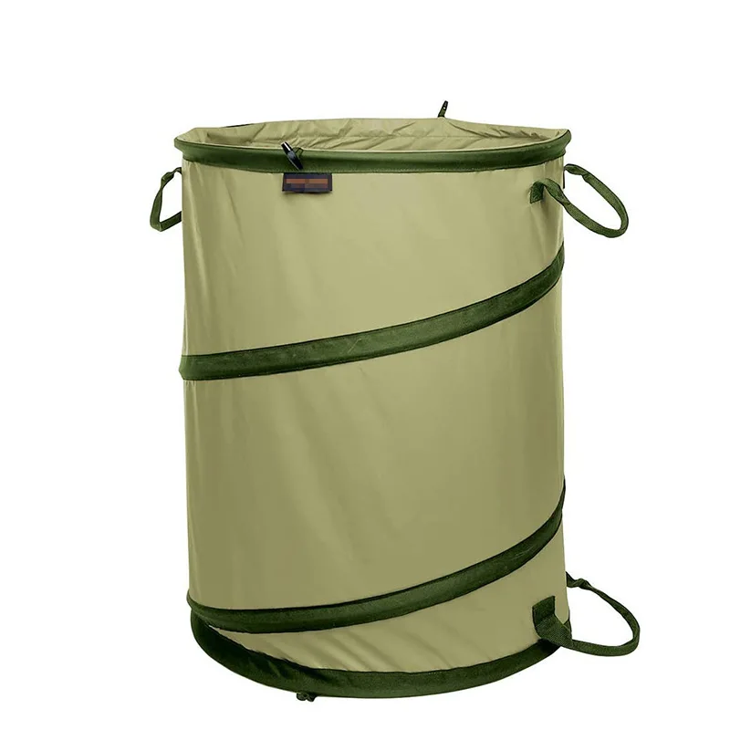 gardening Trash Heavy Duty Garden Waste leaf Bag,collapsible garden waste bag pop up