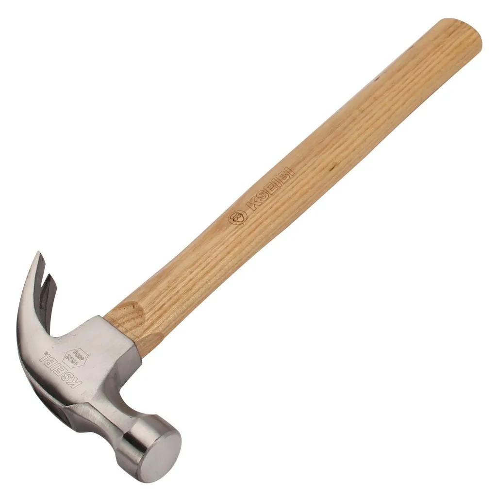 KSEIBI Top Quality Hammer Strength Breaker Hammer Claw Hammer With Wood Handle