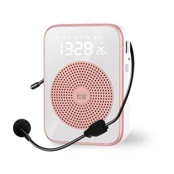 S-350 Multi Functional LED Display Portable Rechargeable Recording Voice Amplifier Speaker for Teachers Training Tour Guide