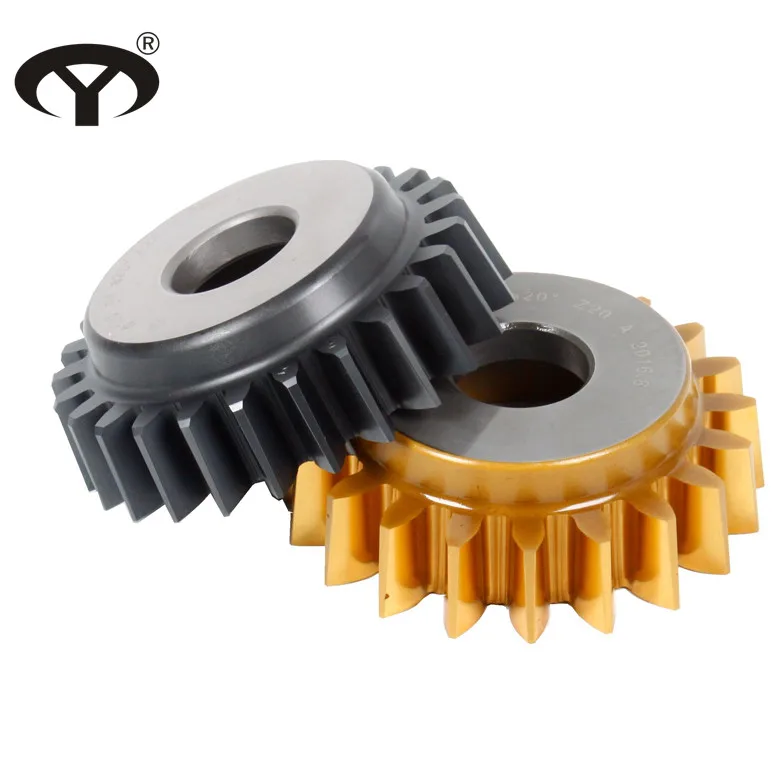 HSS M2 df75mm m1~m6 deep counterbore type gear shaper cutter with TIN coating