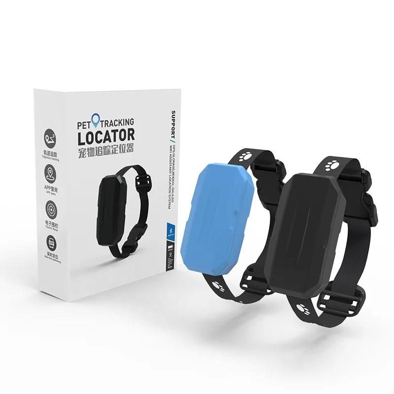 Dropshipping waterproof IPX7 wireless chip tracking collar pet gps for dogs and cats