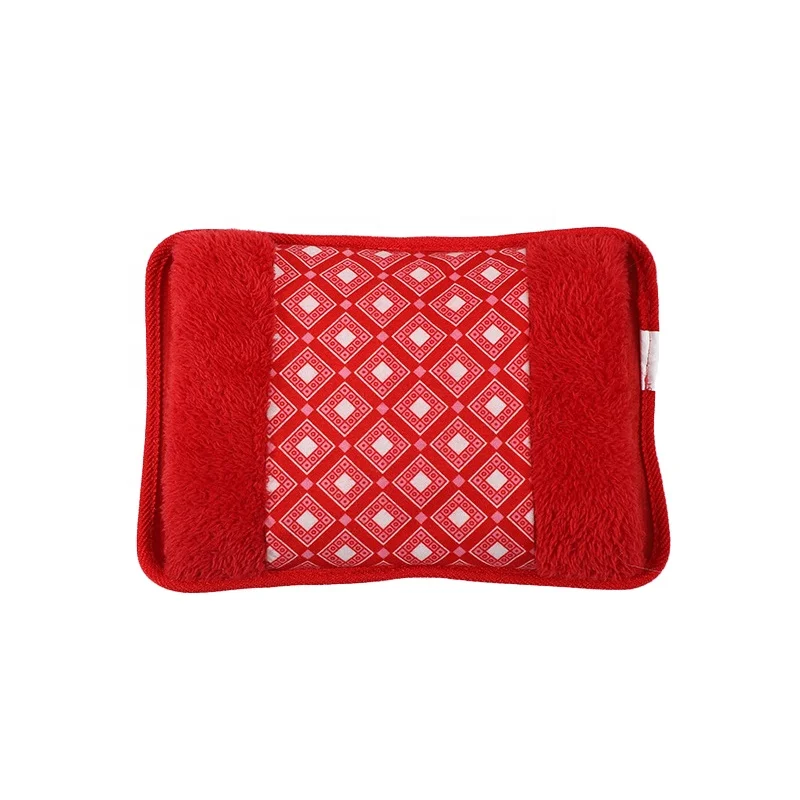 factory wholesale new design heat therapy rechargeable hot water bottle hand warmer heat pack electric hot water bag