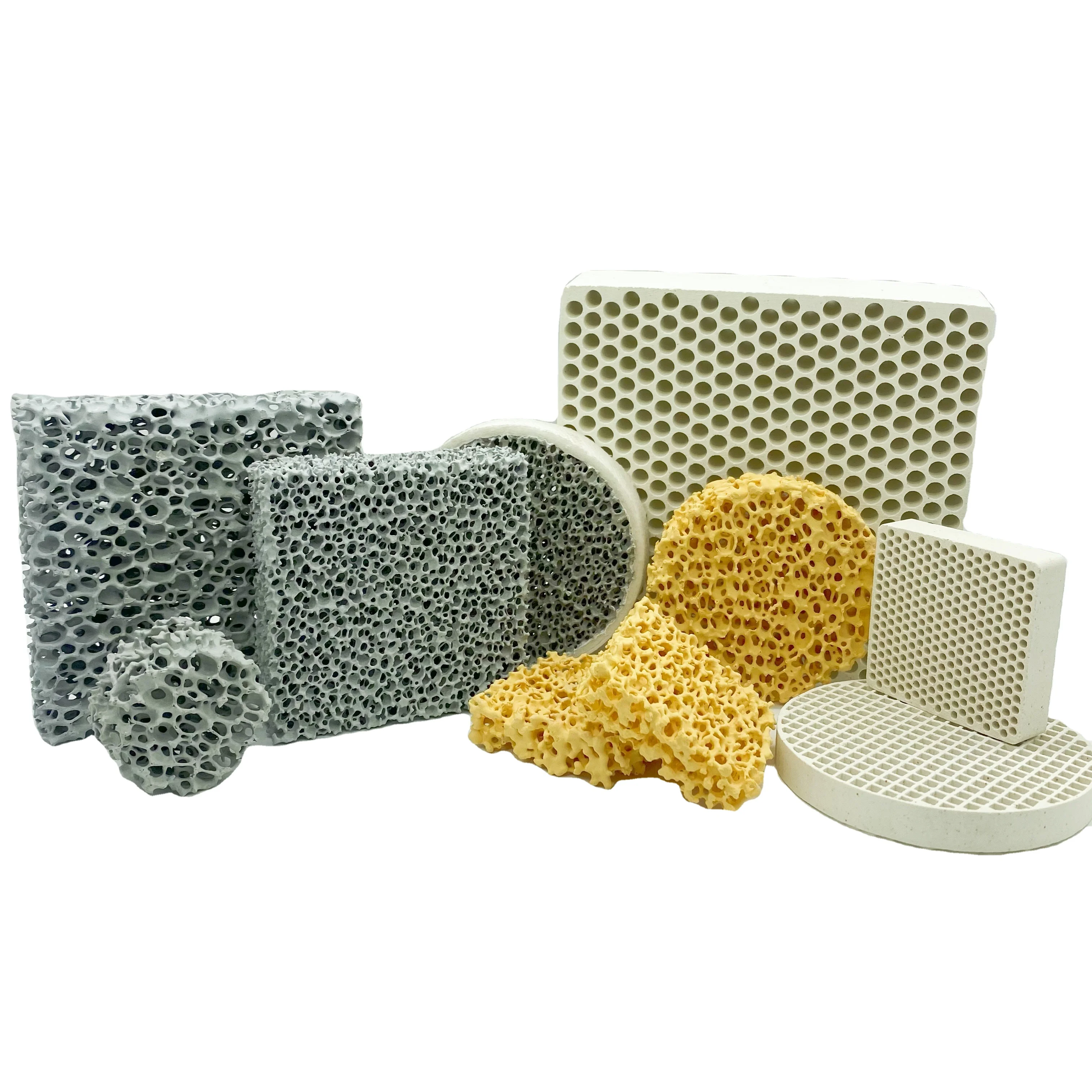Factory outlet aluminum ceramic foam filter plate for aluminum casting