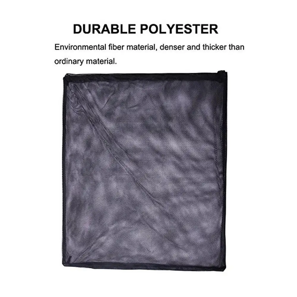 
70*90cm Hotel Heavy Duty Black Laundry Wash Bags&Baskets Mesh Drawstring mesh laundry bag 