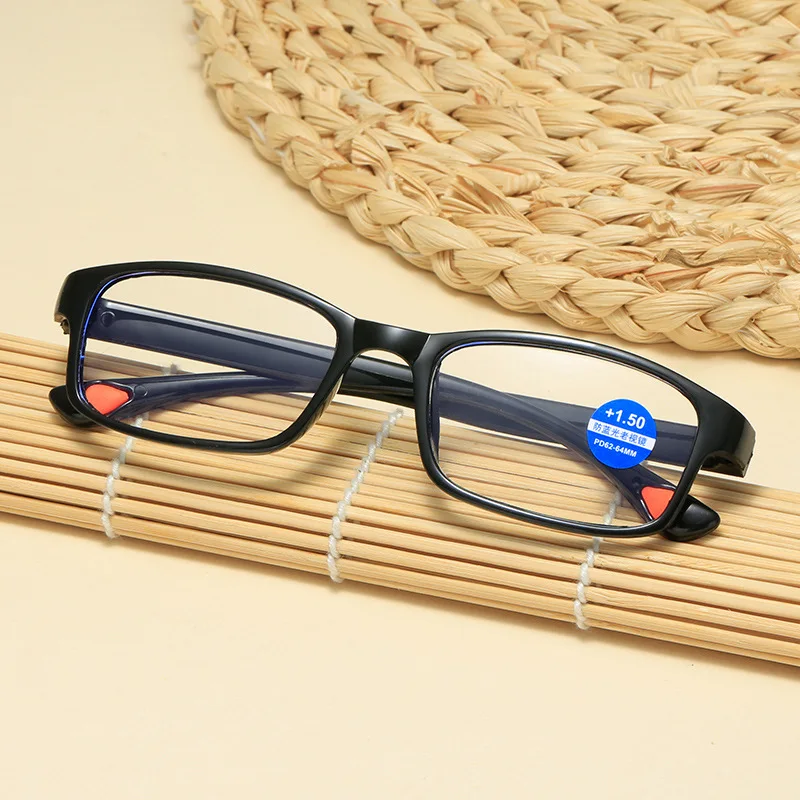 wholesale newest TR90 super light anti blue light classic designer optics  men women reader glasses frame reading glasses 2022
