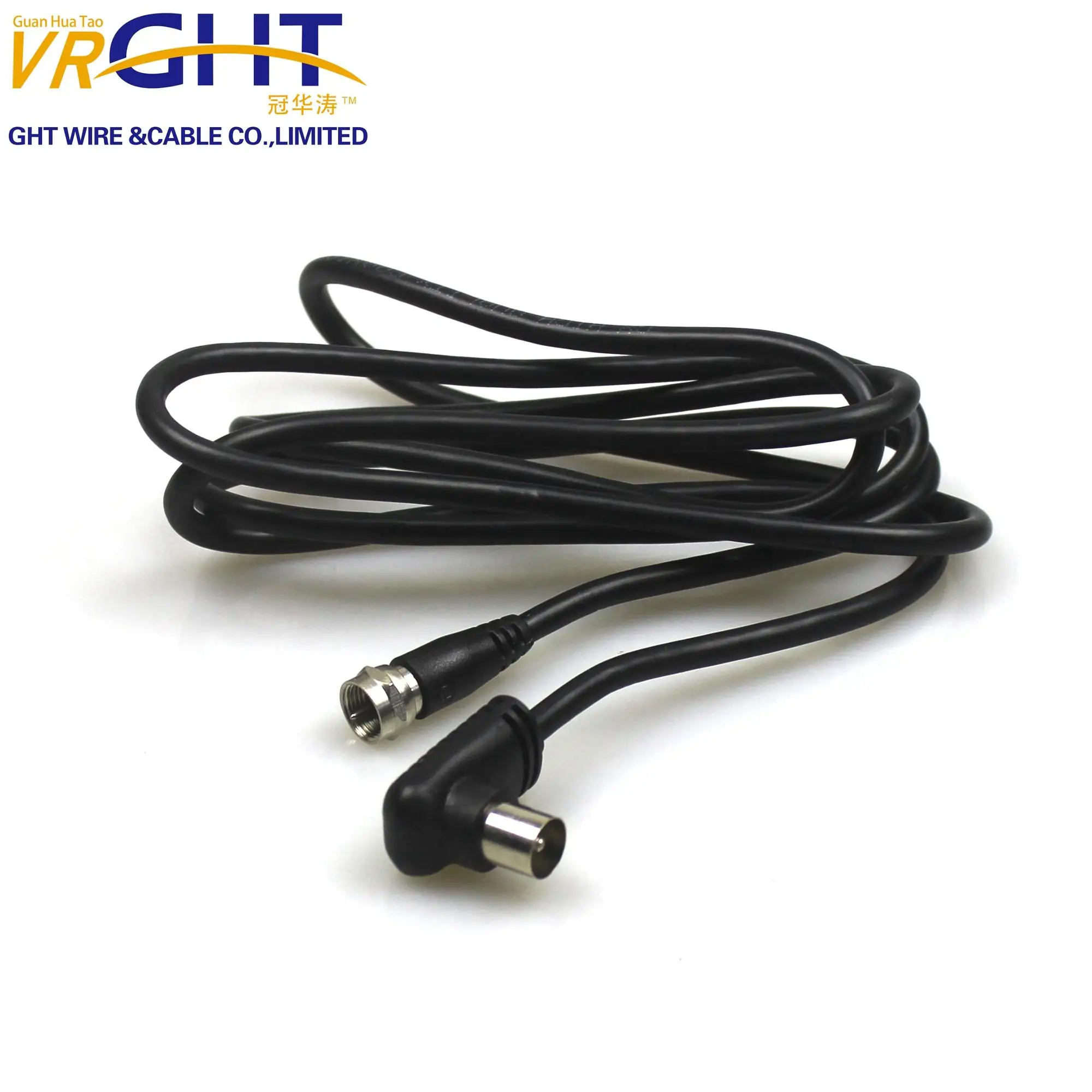 Factory supply high speed f connector rg6 2m 3m 5m 10m 15m rf coaxial cable tv cable