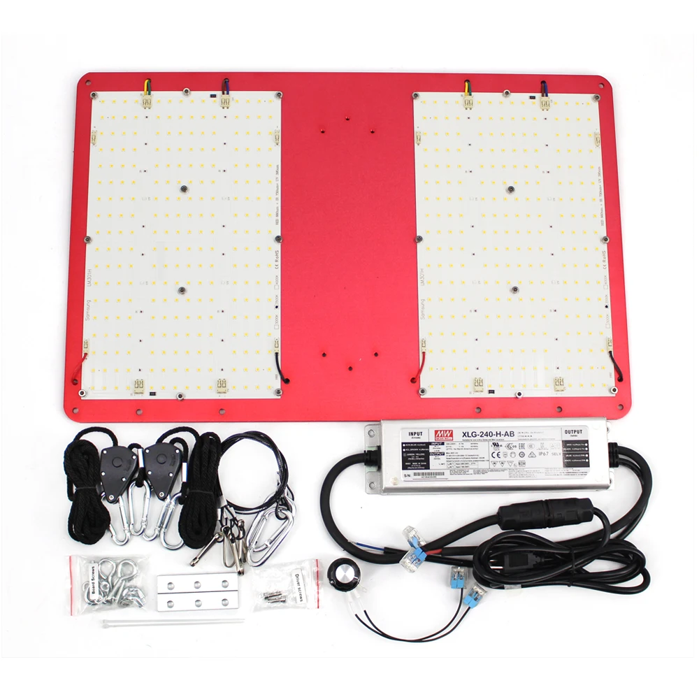 Figolite комнатное растение full spectrum led grow lights QB272 LM301H Светодиодная панель 240w 3000 К 3500 смешивания 660nm УФ ИК означает хороший
