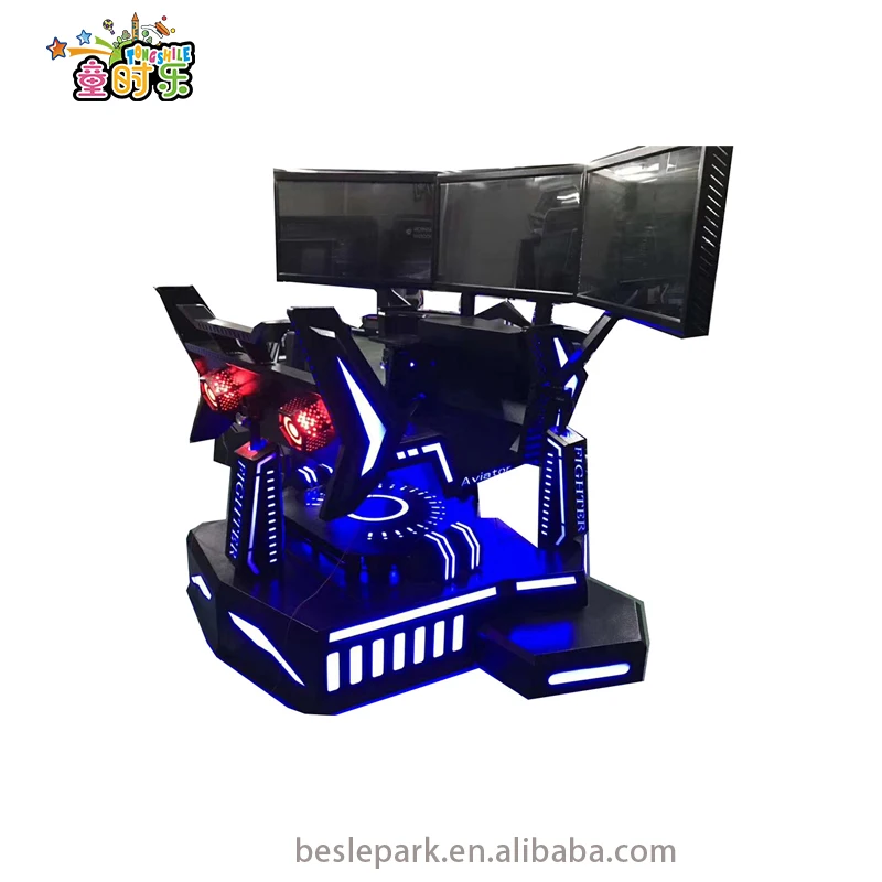 Besirui 2024 Real experience F1 driving three-screen three-axle racing simulator