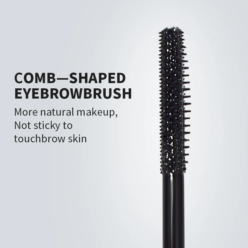 High Quality Tinted Eyebrow Clear Setting Eye Brow Tinted Styling Gel Tube with Brush Private Label Waterproof Eyebrow Gel