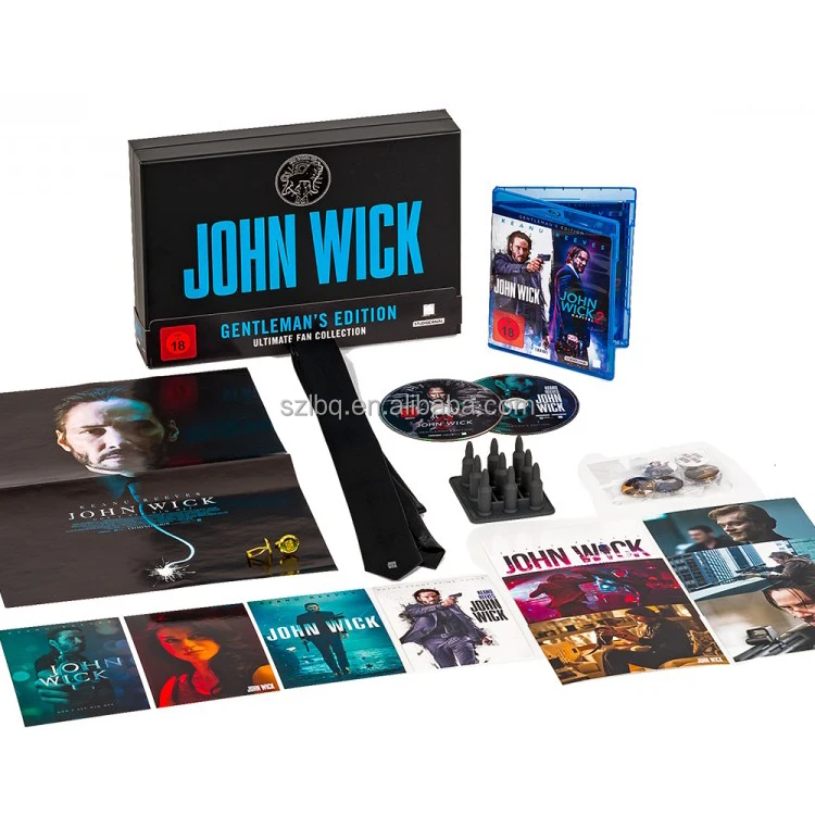 Пользовательская печать прессование Запись фильмов DVD копия дублирование в белой коробке