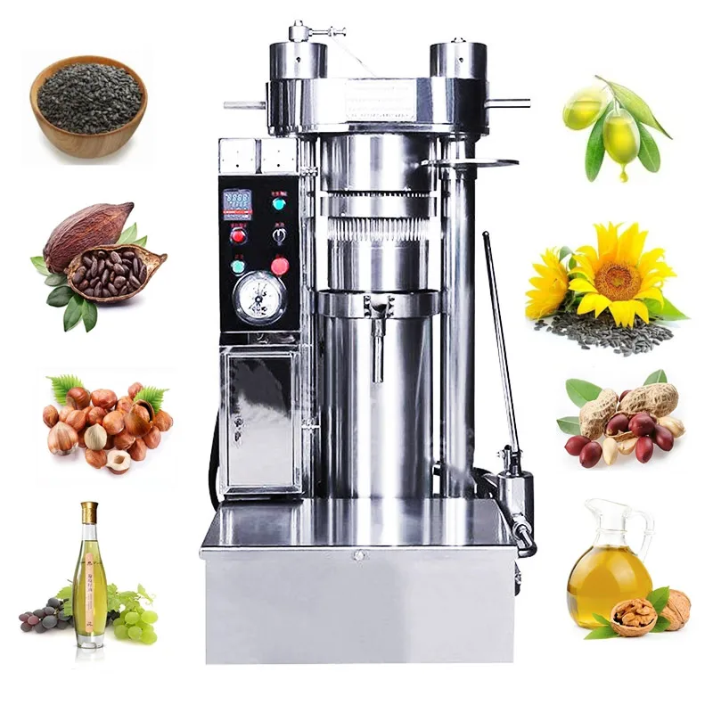 Automatic hydraulic groundnut coconut peanut nut oil machine mini oil press machinery pakistan