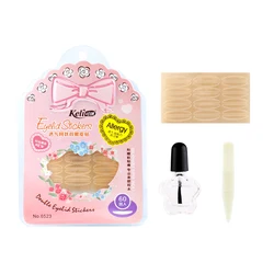 Инструменты для макияжа век с красивым клеем для глаз и двойными наклейками для век и лентой для век