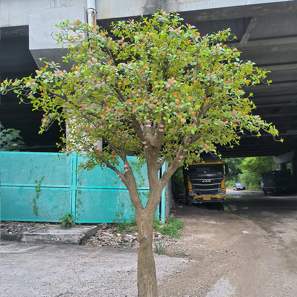 Large Simulated Bell Tree Artificial Japanese Wedding Plant with 3m-5m Height Island Spring Flowers Home Decor for Floor Use