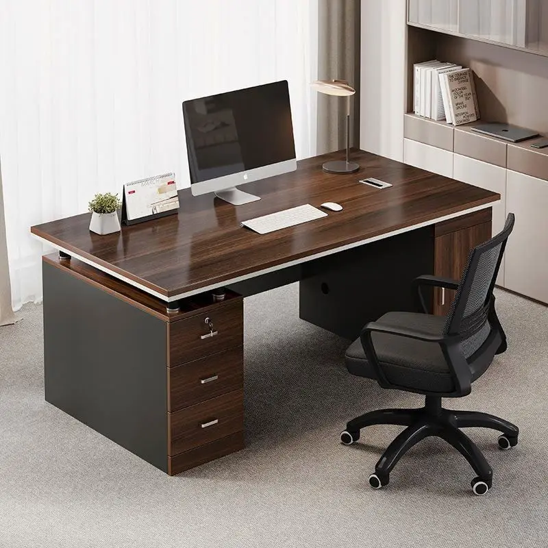 2024 Suessen Modern Simple Home Office Computer Desk With High-End Drawer Office Desk Furniture