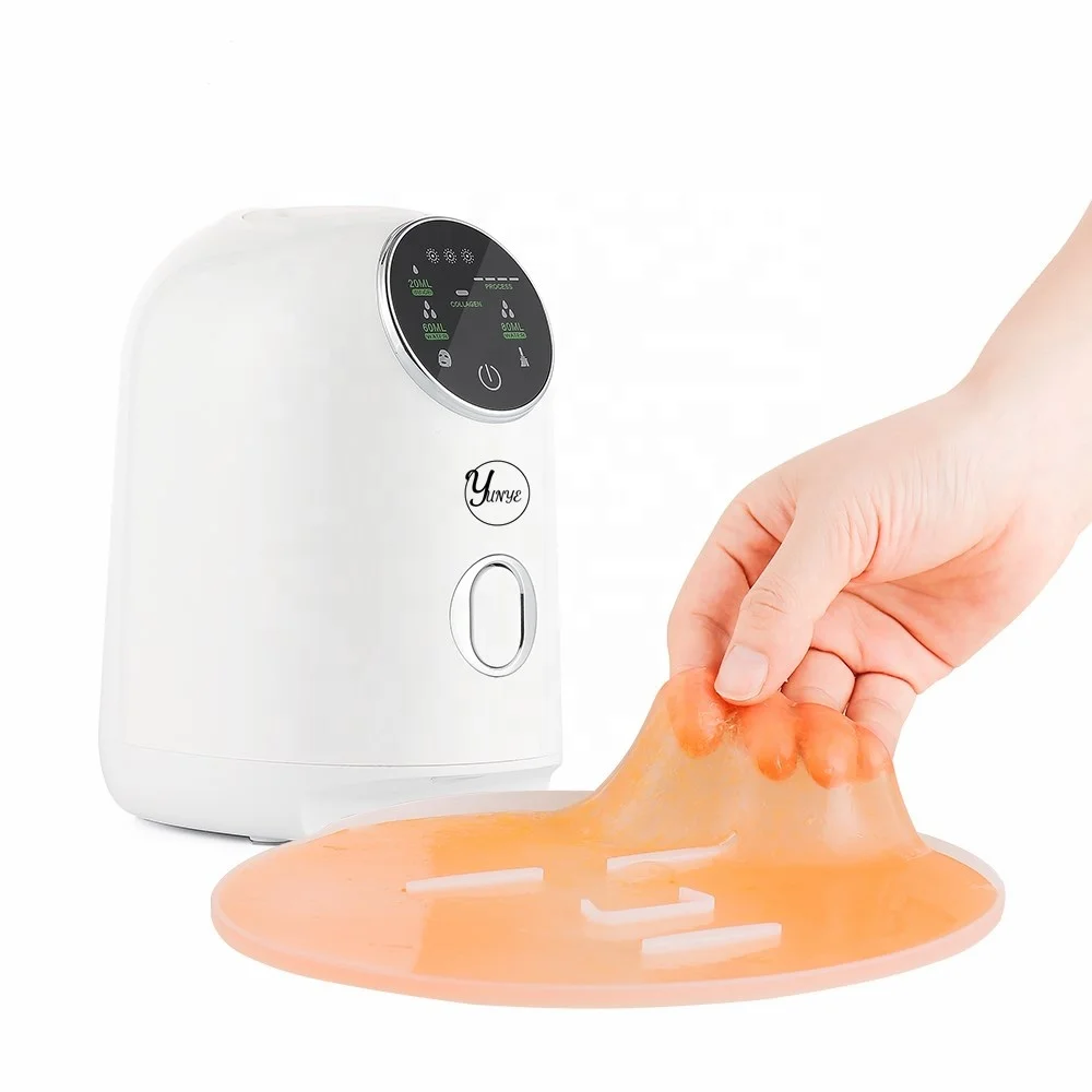 Auto Fruit Face Mask Maker DIY Facial Mask Machine Smart Touch Face Mask Device Facial SPA