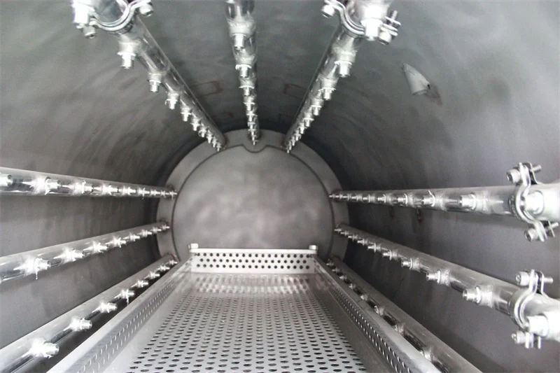 Automatic water cascade thick coconut milk sterilization autoclave machine for bottle milk beverage sterilization