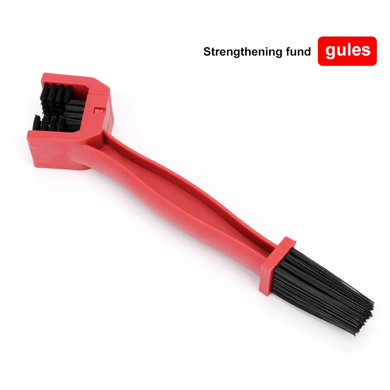 SLKE Wholesale three-sided bicycle motorcycle chain brush teeth plate cleaning chain large brush