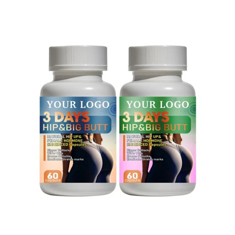Private Label Hip Big Butt Booster Pills Enhancement Buttock Up Tablets Capsules Firming Abundant Supplements Butt Pills