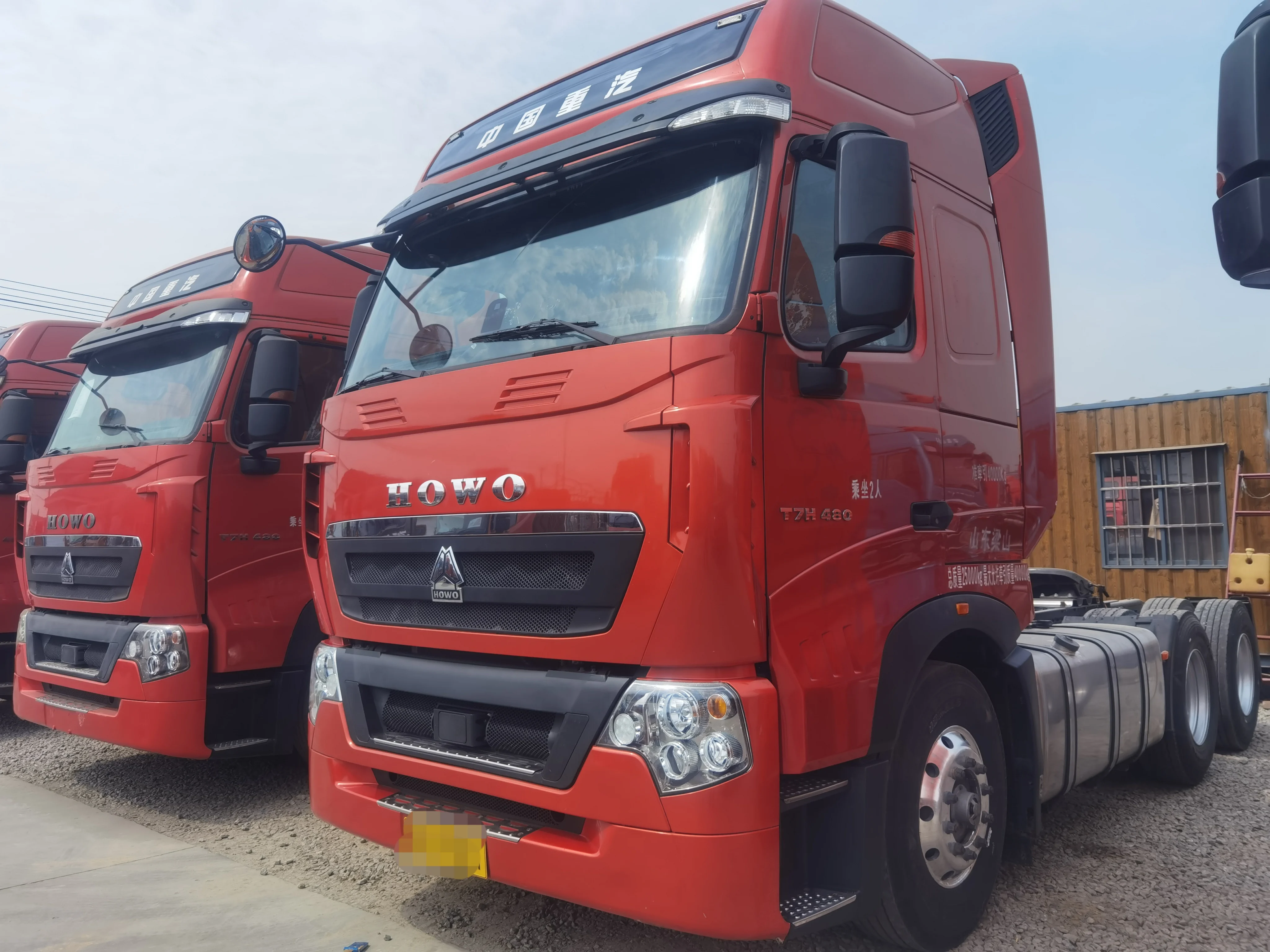 Sinotruk Howo T7h Tractor Truck 6*4 Heavy Trailer Used Tractor Truck 430hp Commercial Truck Trailers For Sale