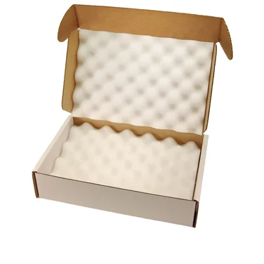 Антистатическая Гофрированная коробка для ноутбука с поролоновым покрытием-белая акустическая панель, акустические панели, студийная пена