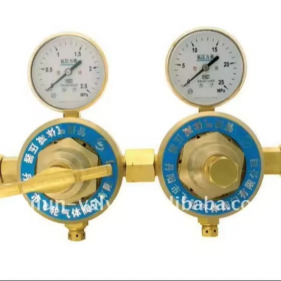 YQJ-11 промышленный двухсоединенный кислородный декомпрессор O2 H2/Ar/воздушный регулятор