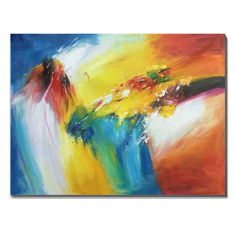 Modern Handmade Wall Decor Abstract Texrured Art Art Oil Painting On Canvas