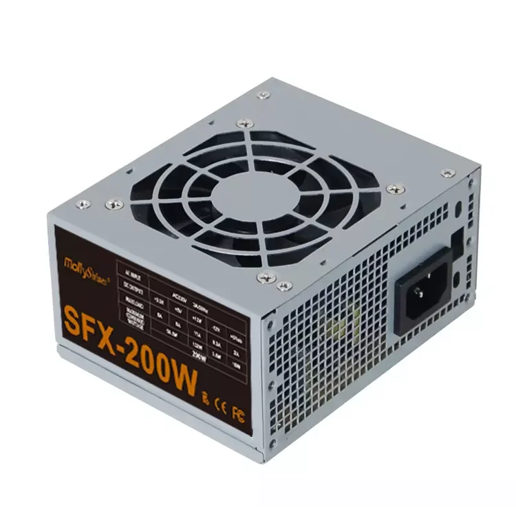 SFX-200W Входное напряжение 220-230V аккумулирования энергии черного цвета компьютерный блок питания