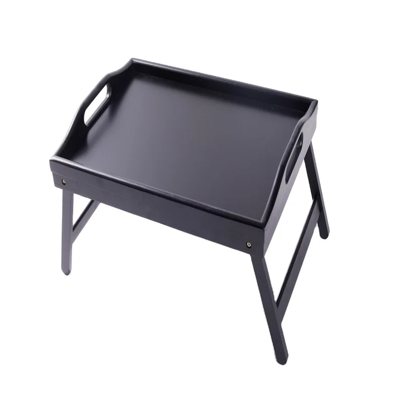 Kitchen Furniture Folded Bamboo Laptop Table