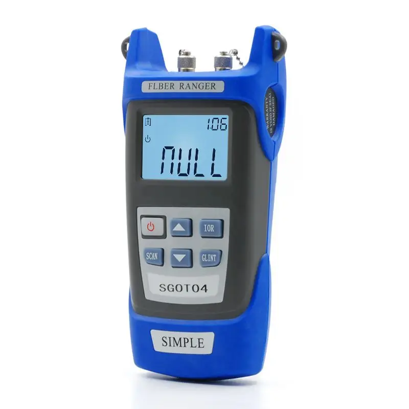 Handheld Mini Otdr 60KM Ftth Field Test And Maintenance optical fiber tester VFL 10mw GUANGYAN SGOT04 OTDR